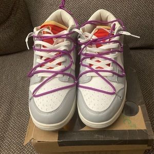 Off white Nike dunks lot 45 size 13